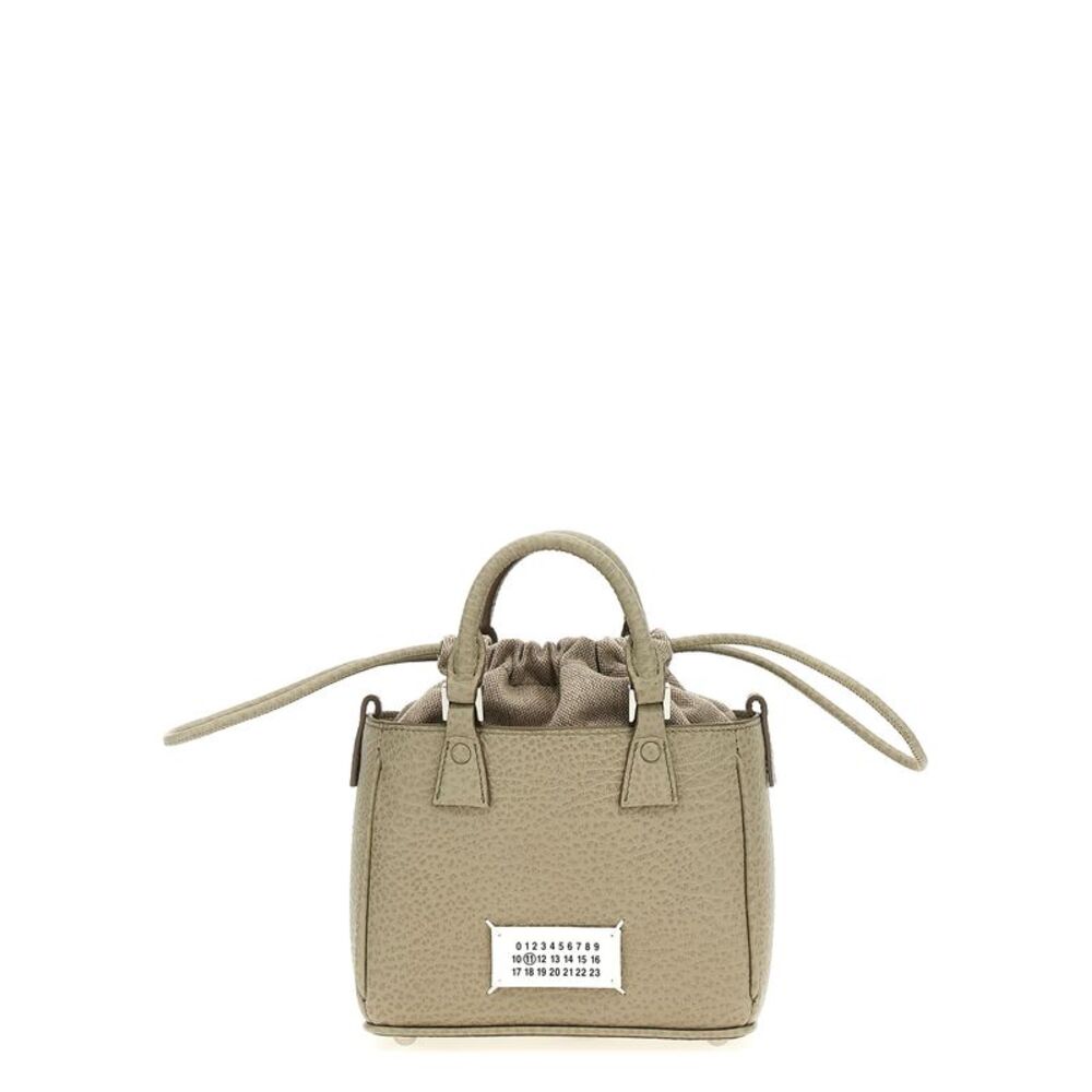 Maison Margiela Gray Calfskin Women's Handbag